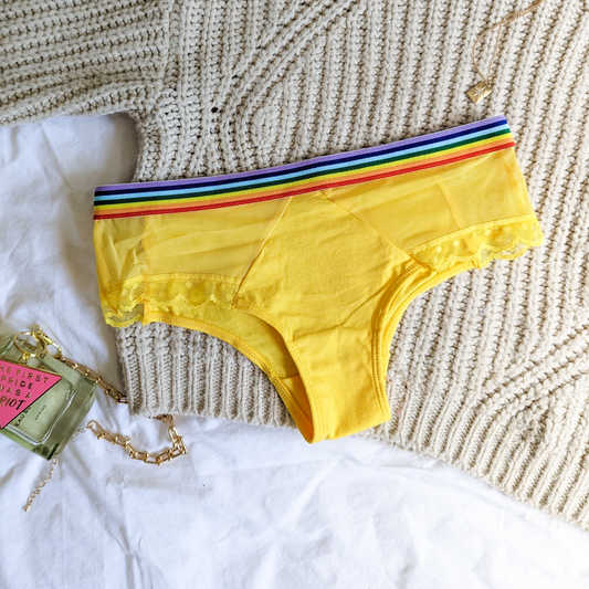 The Sunflower - Yellow Cotton Brief